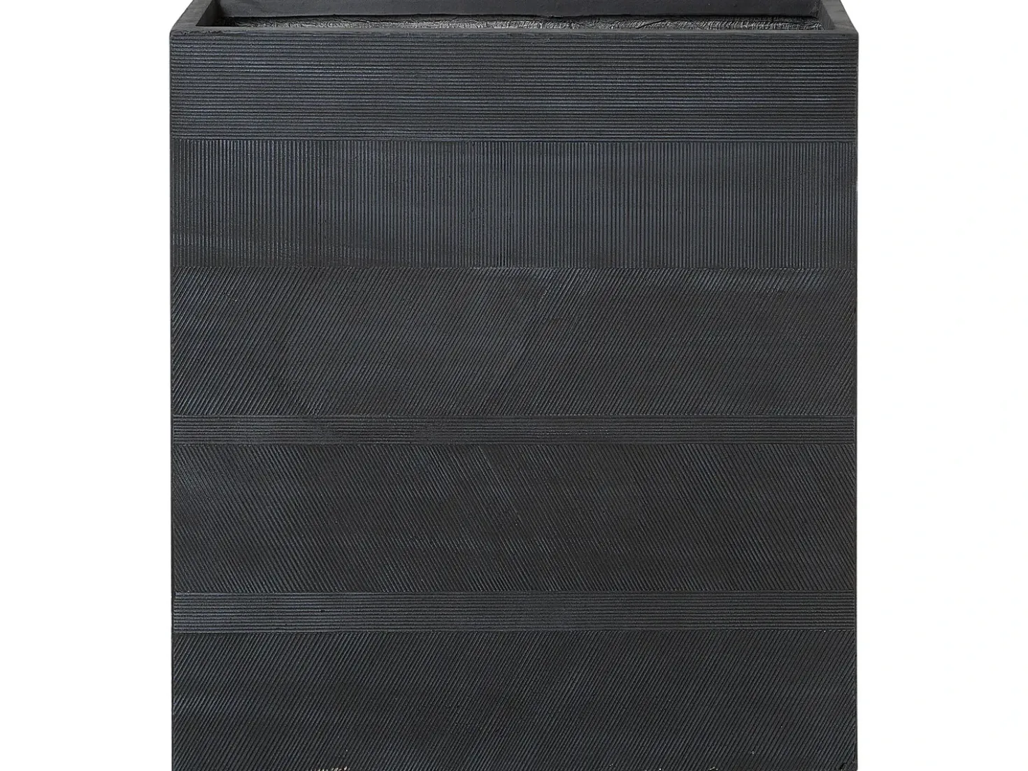 Vaso per piante THIMENA 80 cm Nero