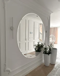 Vaso per piante TSERIA 40 cm Bianco