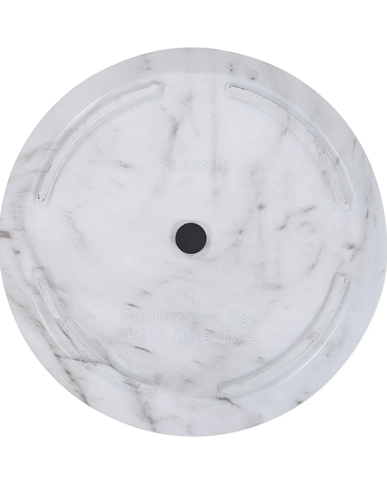 Vaso per piante VALTA 43 cm Bianco