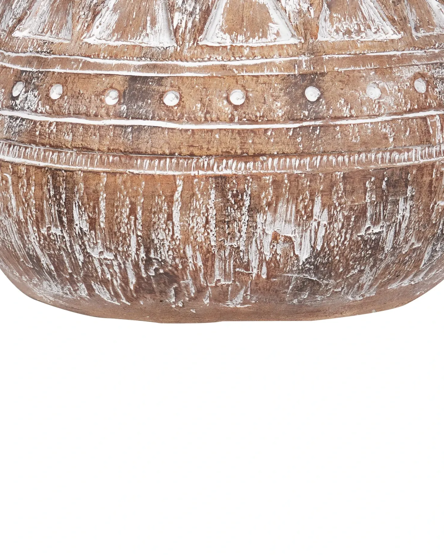 Vaso per piante VARIEGATUM 27 cm Marrone