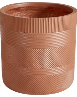 Vaso per piante VOULA 31 cm Marrone