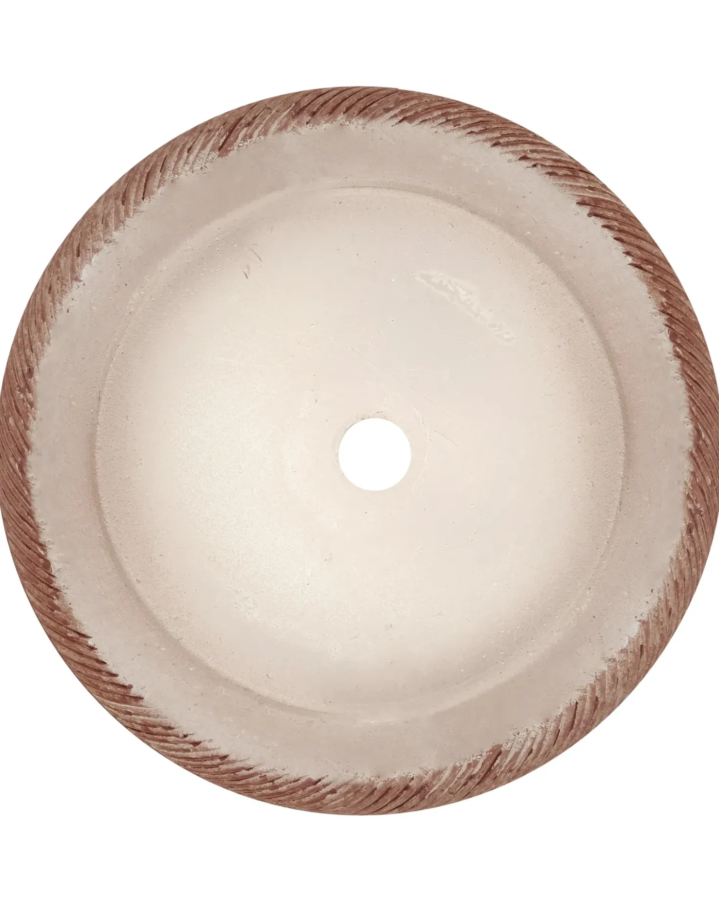 Vaso per piante VOULA 36 cm Marrone dorato