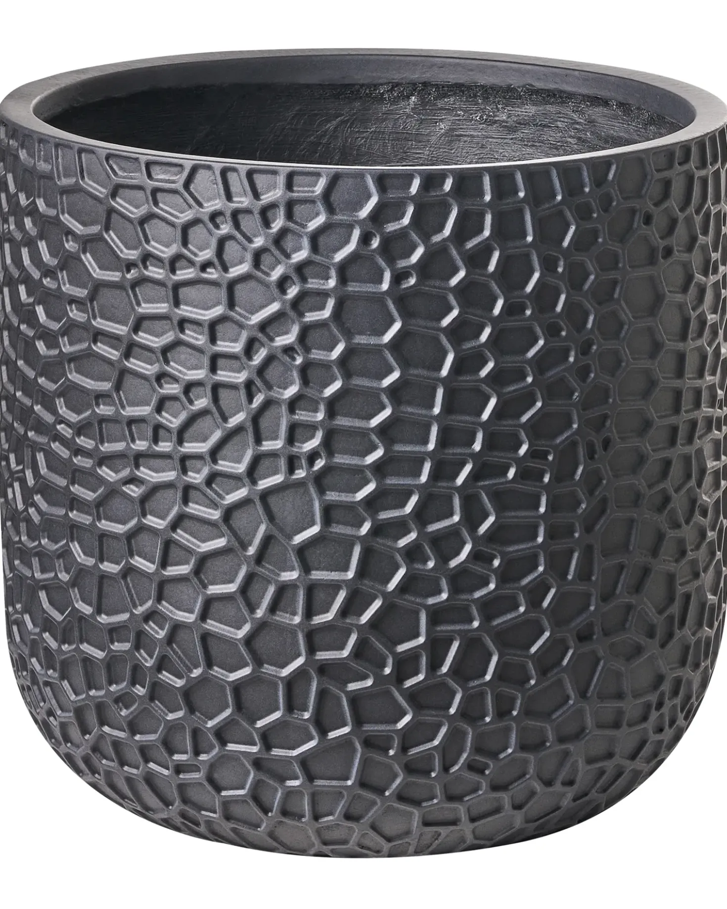 Vaso per piante YUHUA 43 cm Nero