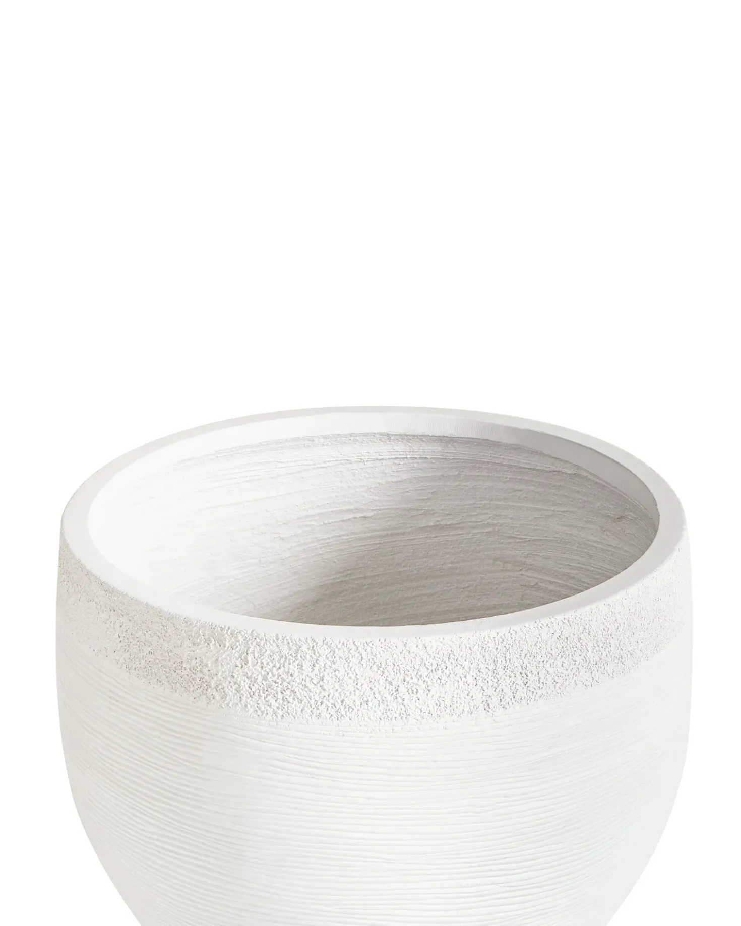 Vaso per piante ZAKROS 38 cm Bianco