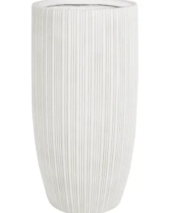 Vaso per piante ZELKOVA 35 cm Beige chiaro