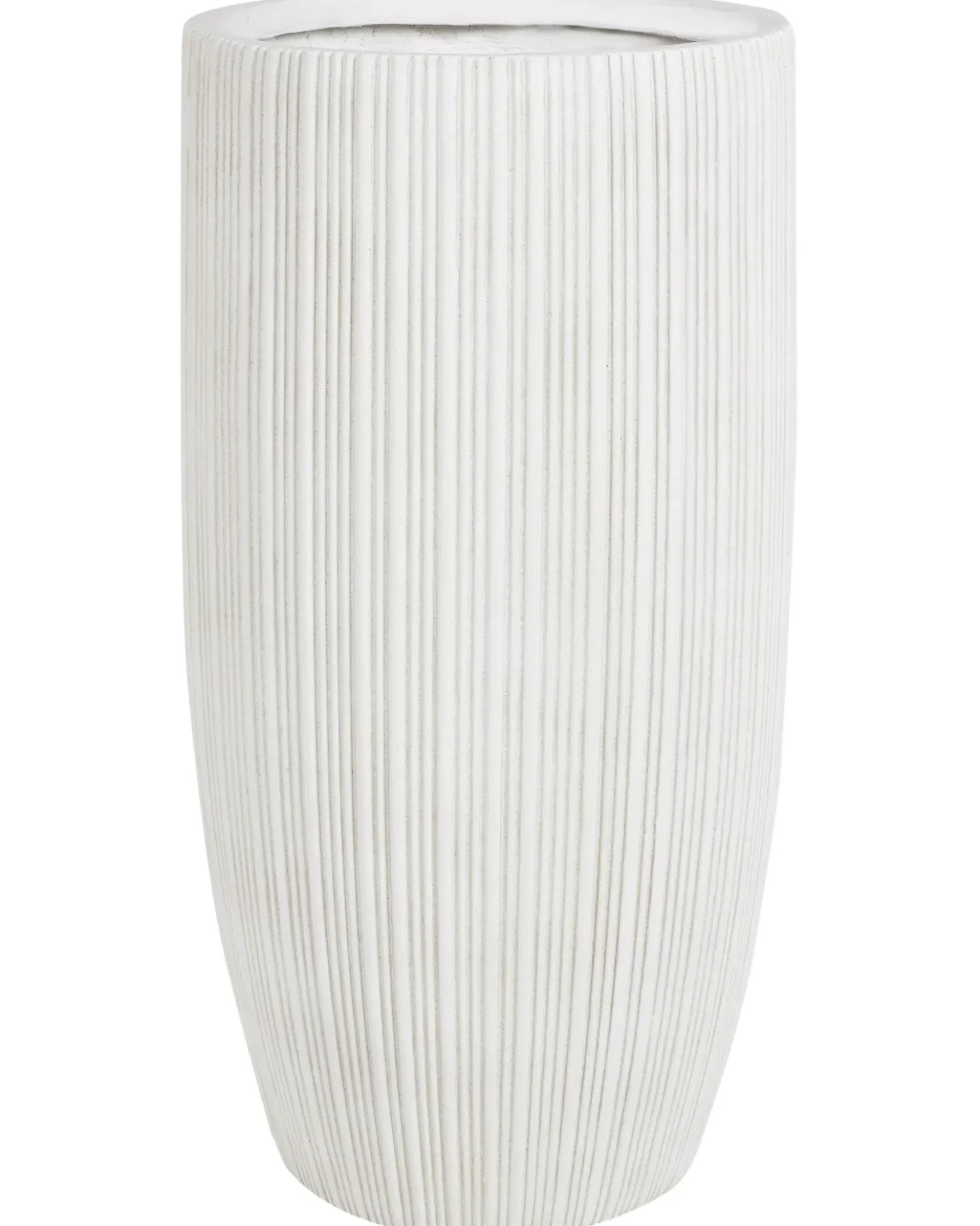 Vaso per piante ZELKOVA 35 cm Beige chiaro