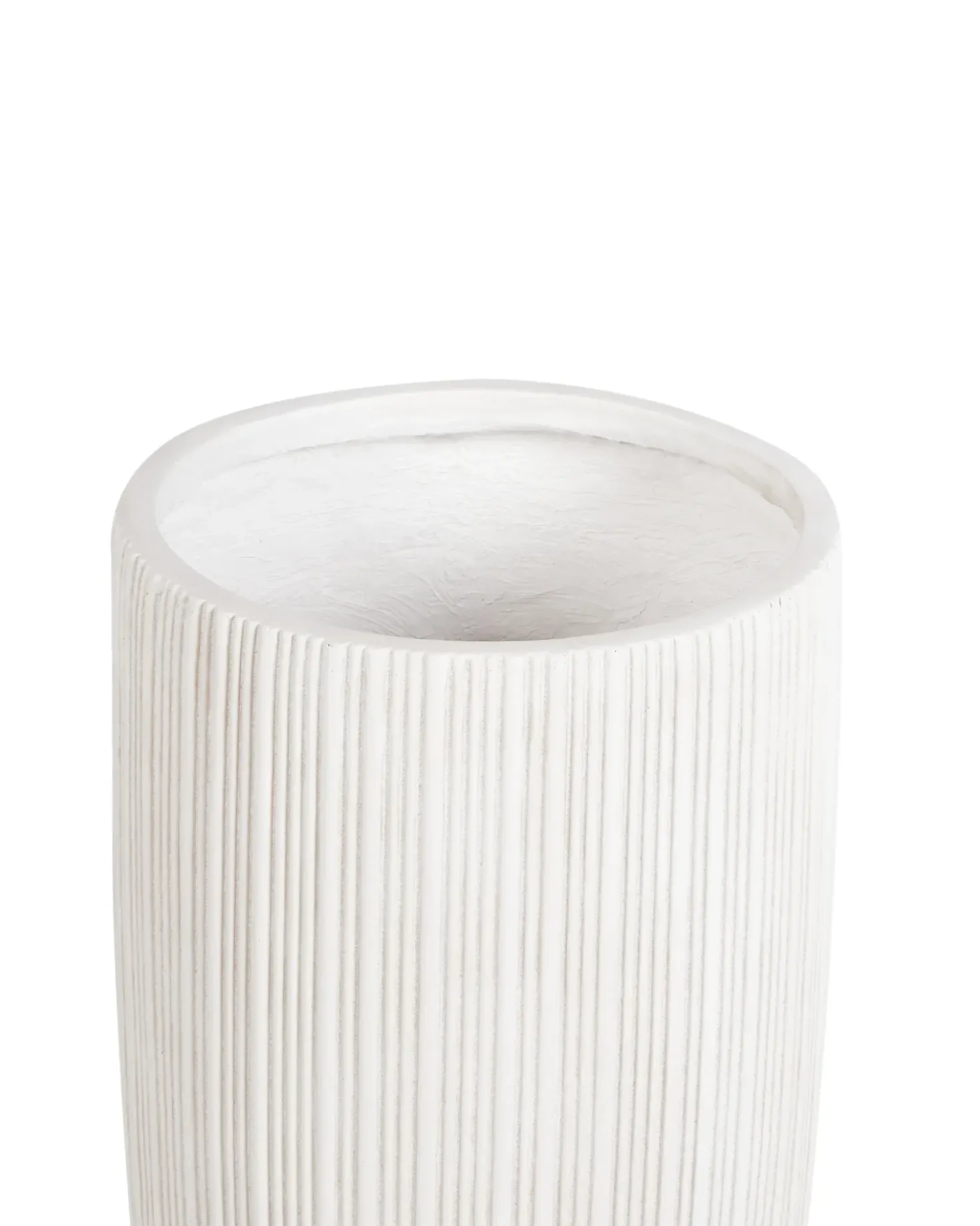 Vaso per piante ZELKOVA 35 cm Beige chiaro
