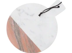 Vassoio da portata ACHARNES Pietra Marmo bianco