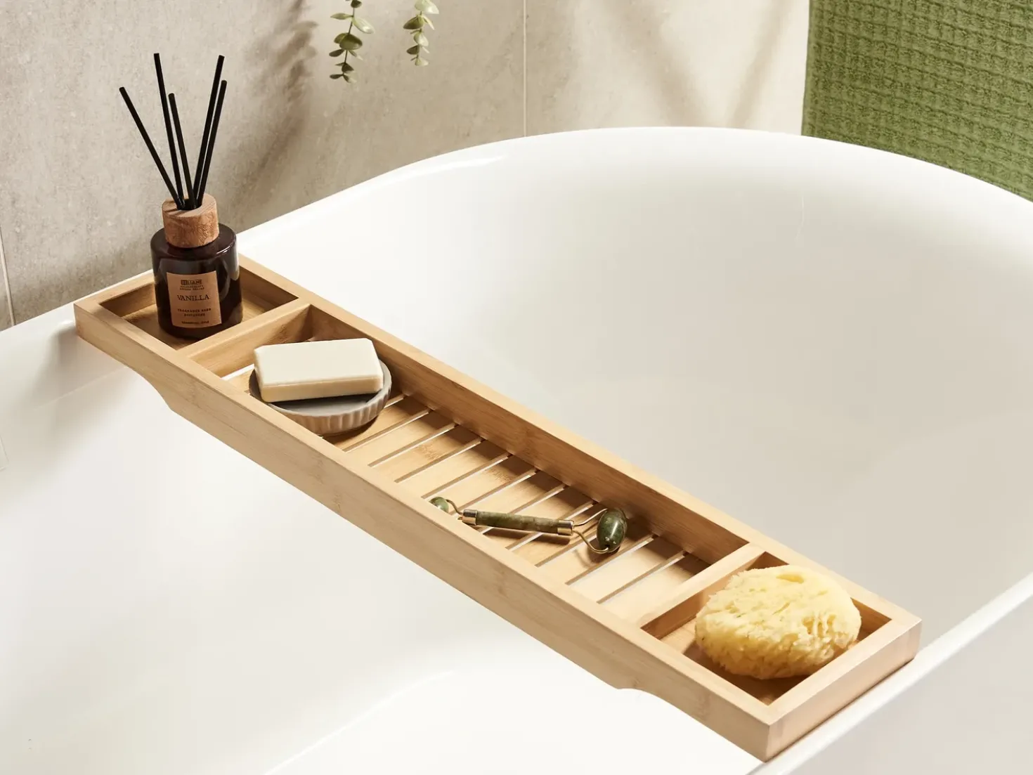 Vassoio per bagno CAUCA Bambù Marrone chiaro