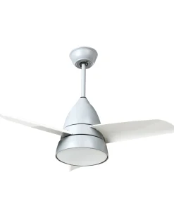 Ventilatore a soffitto con luce STRAWBERRY con telecomando LED Grigio