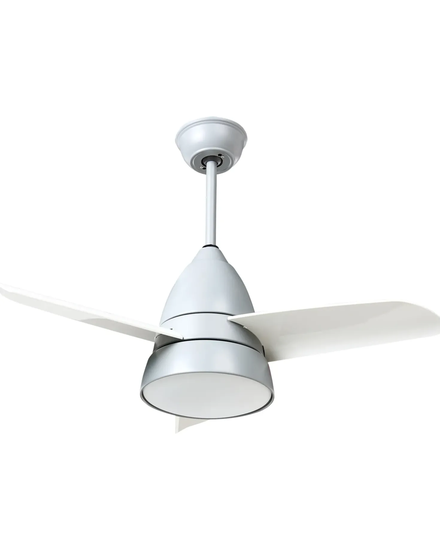 Ventilatore a soffitto con luce STRAWBERRY con telecomando LED Grigio