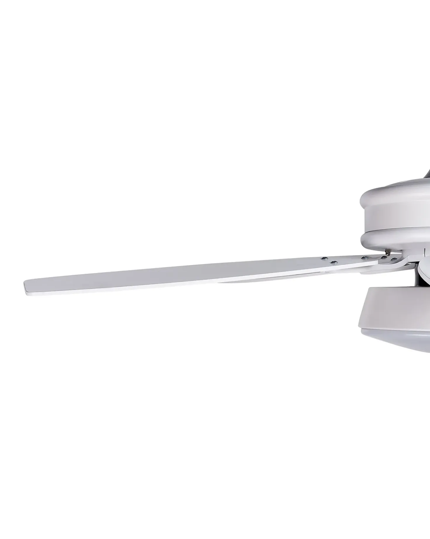 Ventilatore a soffitto con luce LOGAN con telecomando LED Bianco
