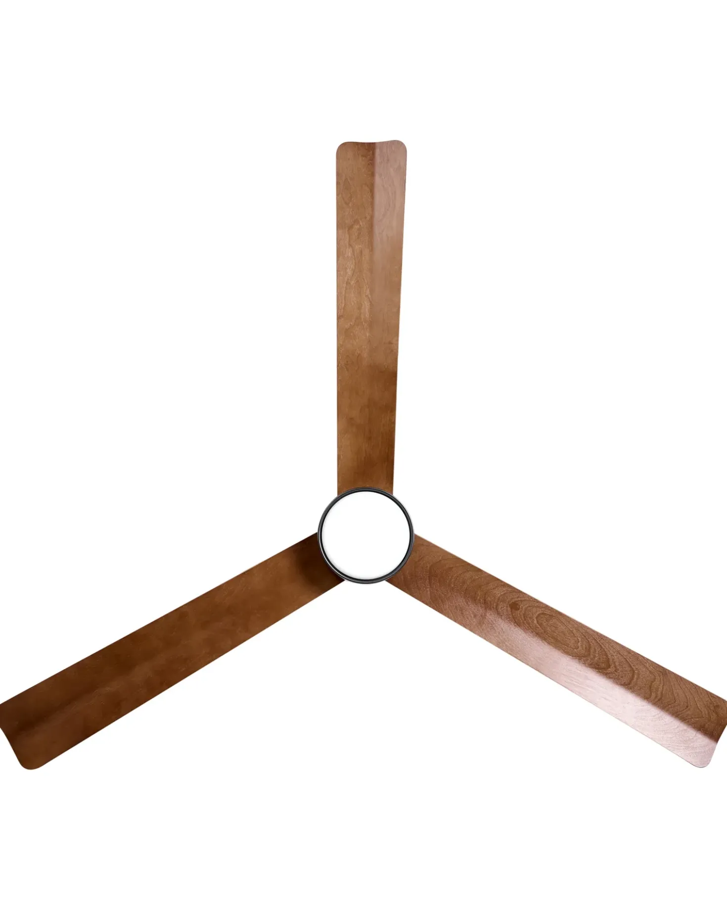 Ventilatore a soffitto con luce JEREMY con telecomando LED Marrone