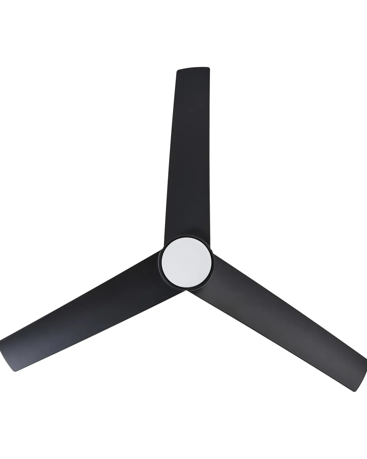 Ventilatore a soffitto con luce CANETE con telecomando LED Nero