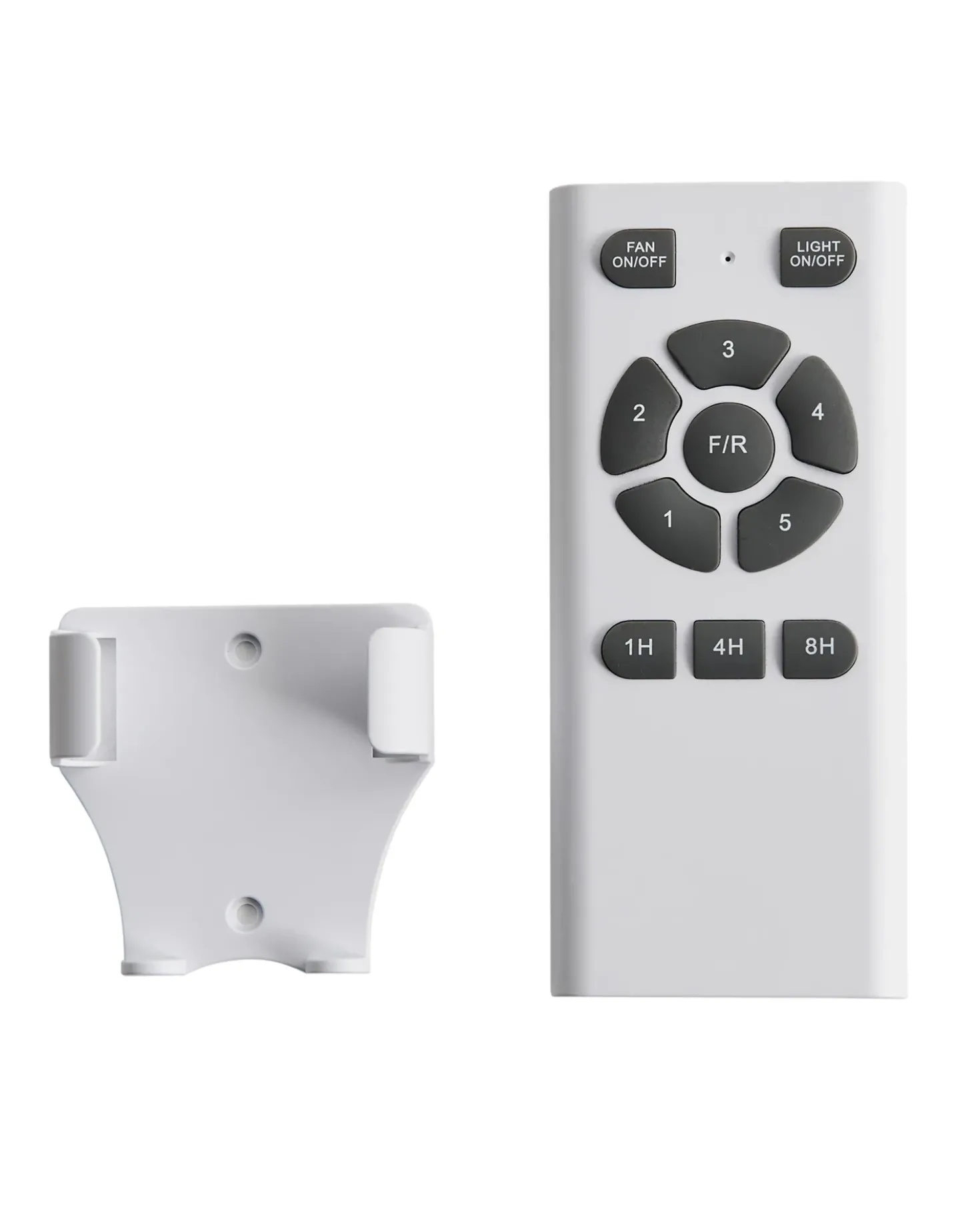 Ventilatore a soffitto con luce CANETE con telecomando LED Nero