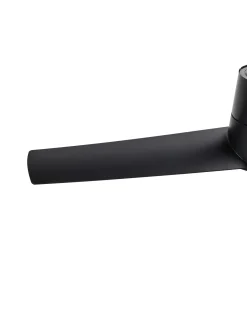 Ventilatore a soffitto con luce CANETE con telecomando LED Nero