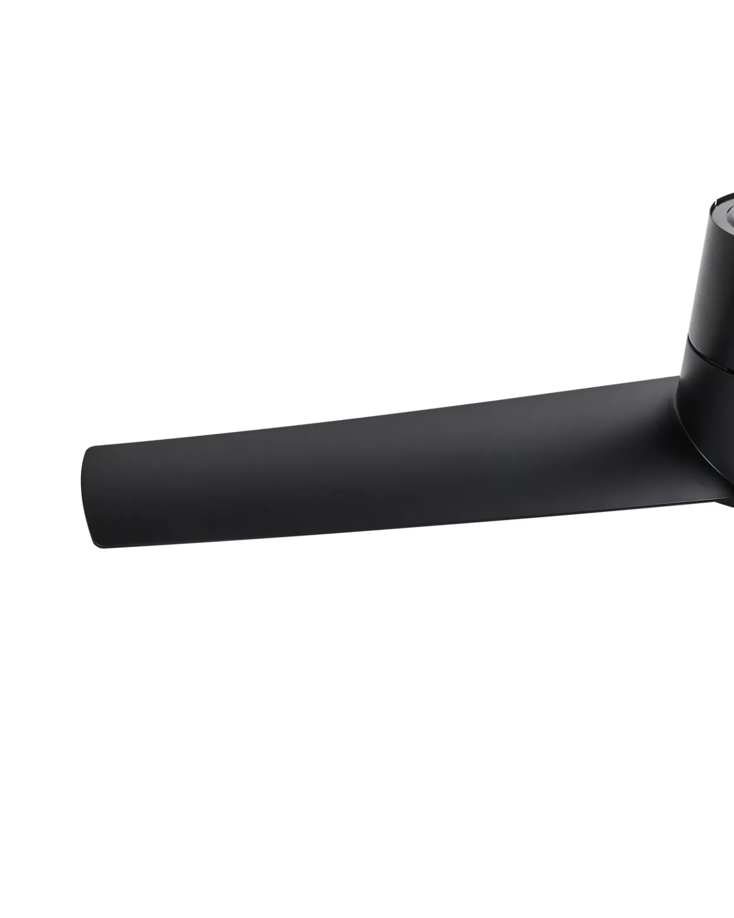 Ventilatore a soffitto con luce CANETE con telecomando LED Nero