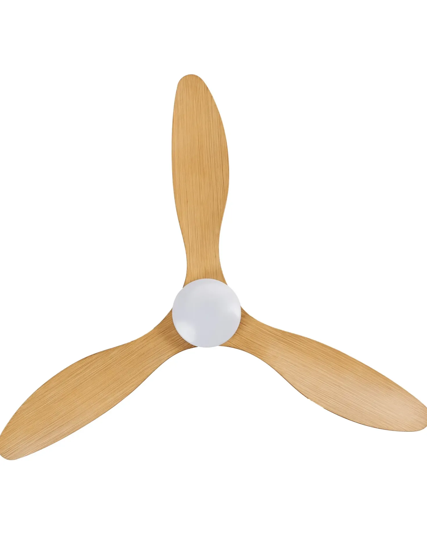 Ventilatore a soffitto con luce VEMBAR con telecomando LED Marrone chiaro