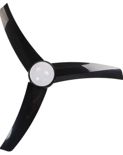 Ventilatore a soffitto con luce JIBOA con telecomando Nero