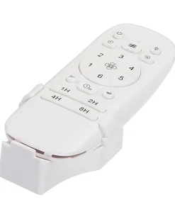 Ventilatore a soffitto con luce JIBOA con telecomando Nero