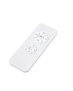 Ventilatore a soffitto con luce LOUVET con telecomando LED Nero