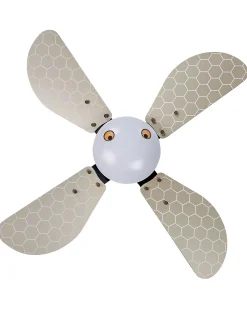 Ventilatore a soffitto con luce DOLORES LED Giallo