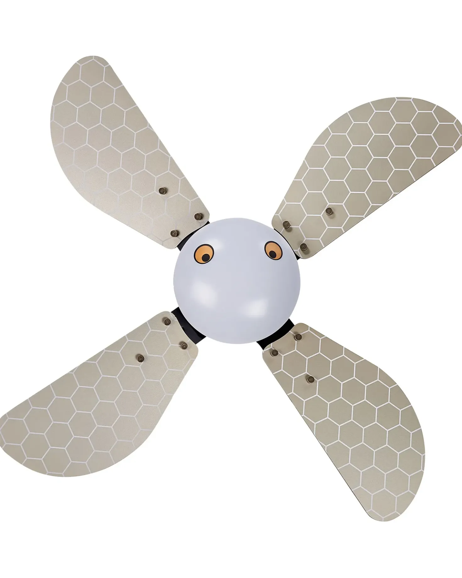 Ventilatore a soffitto con luce DOLORES LED Giallo