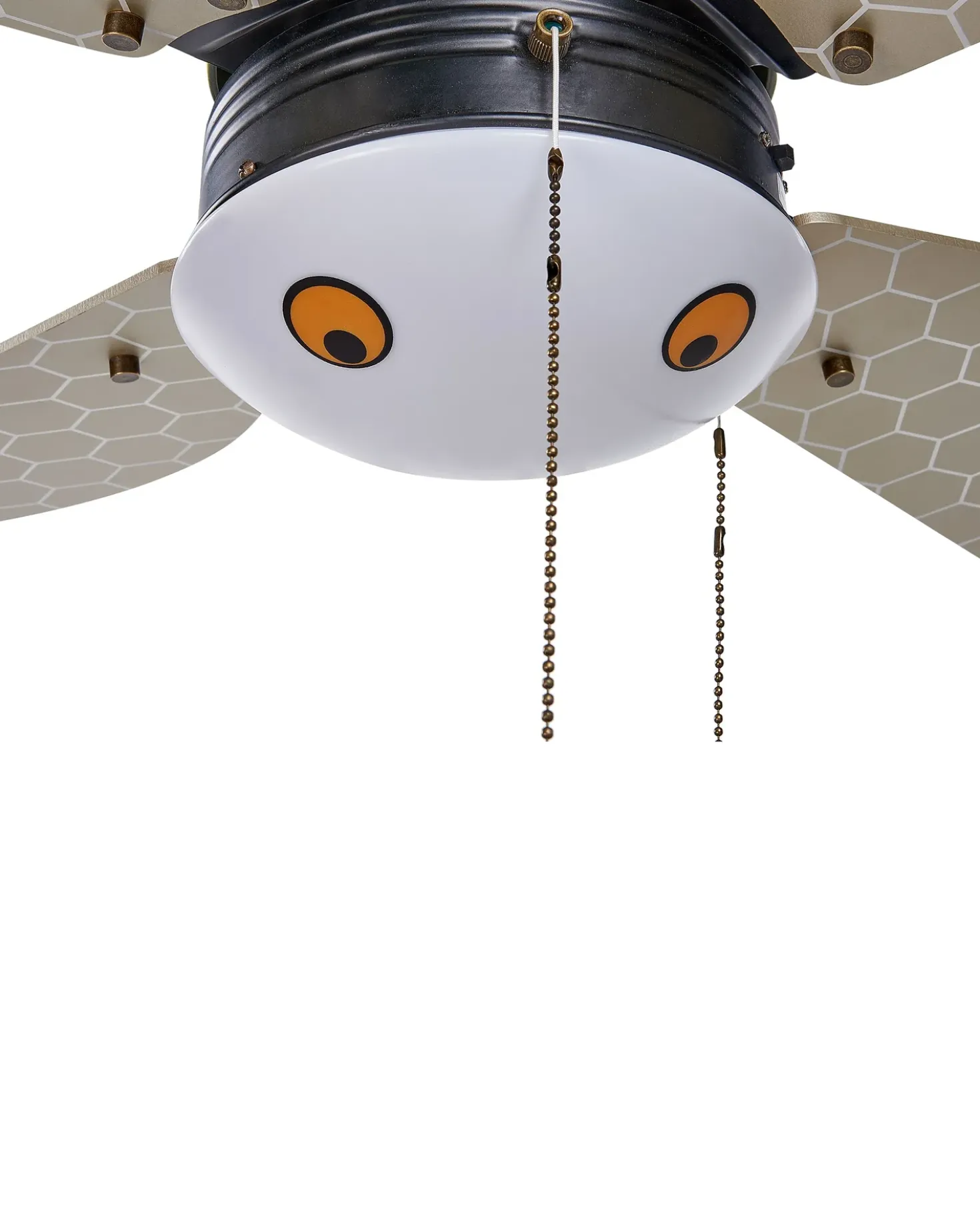 Ventilatore a soffitto con luce DOLORES LED Giallo
