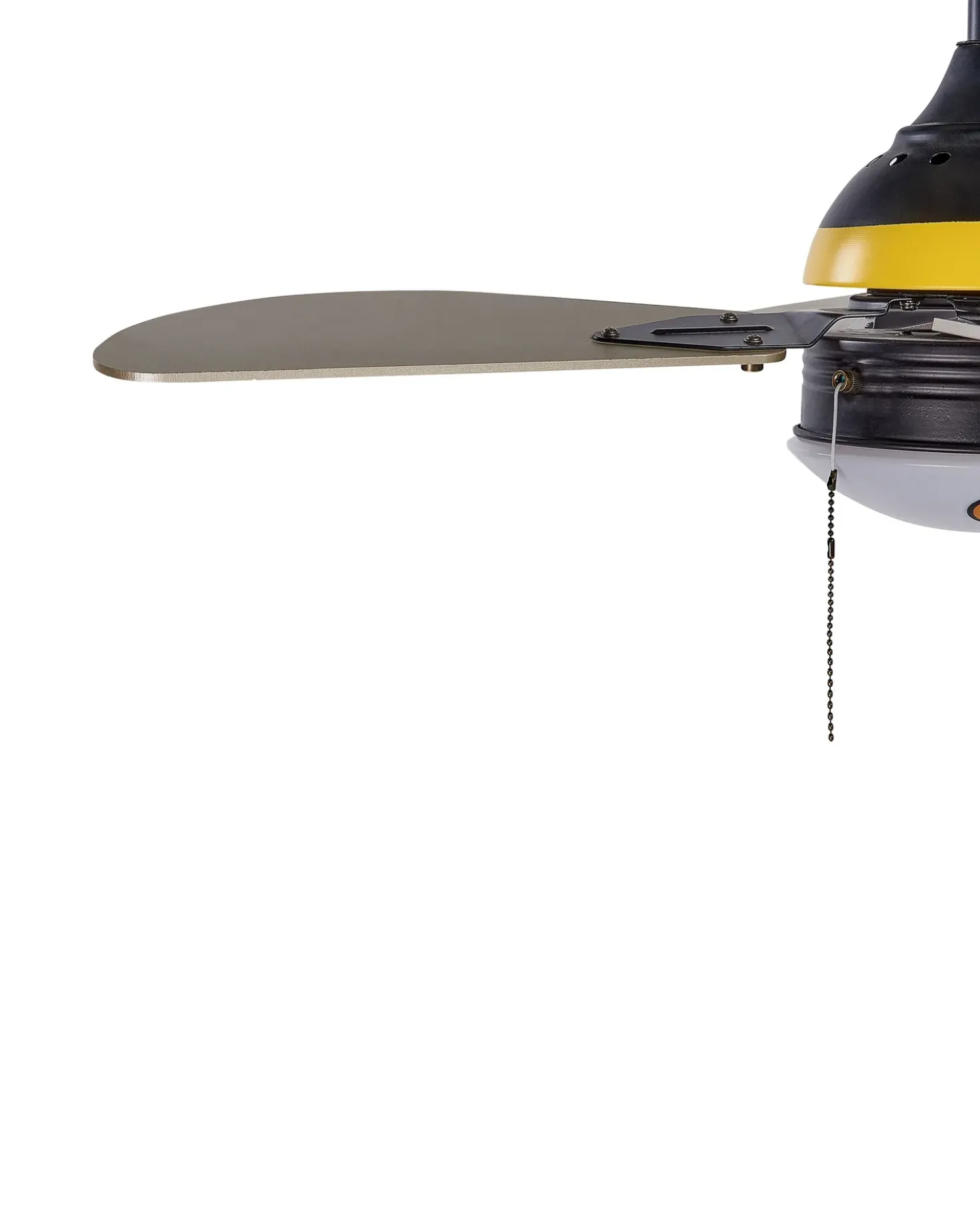 Ventilatore a soffitto con luce DOLORES LED Giallo
