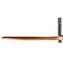 Ventilatore a soffitto con luce PIAYE con telecomando LED Marrone