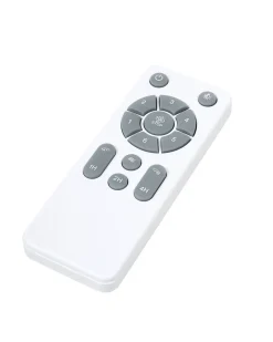 Ventilatore a soffitto con luce PARIA con telecomando Marrone