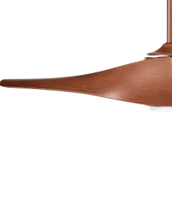 Ventilatore a soffitto con luce PARIA con telecomando Marrone
