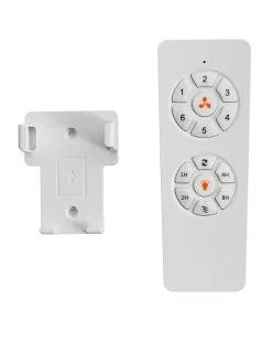 Ventilatore a soffitto con luce ANDERSON con telecomando LED Marrone chiaro