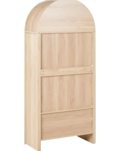 Vetrina in vetro GLENWOOD 79 cm Marrone chiaro