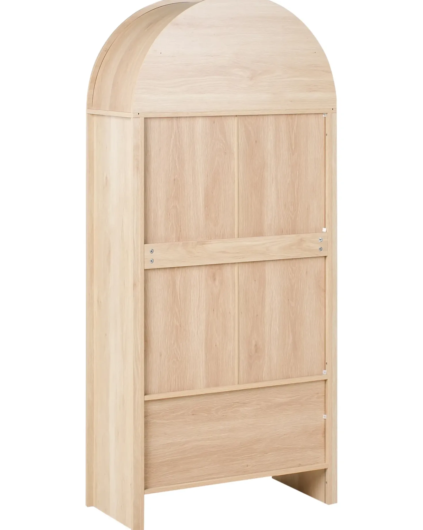 Vetrina in vetro GLENWOOD 79 cm Marrone chiaro