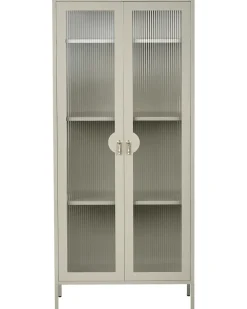 Vetrina in vetro GLEORA Metallo Beige chiaro