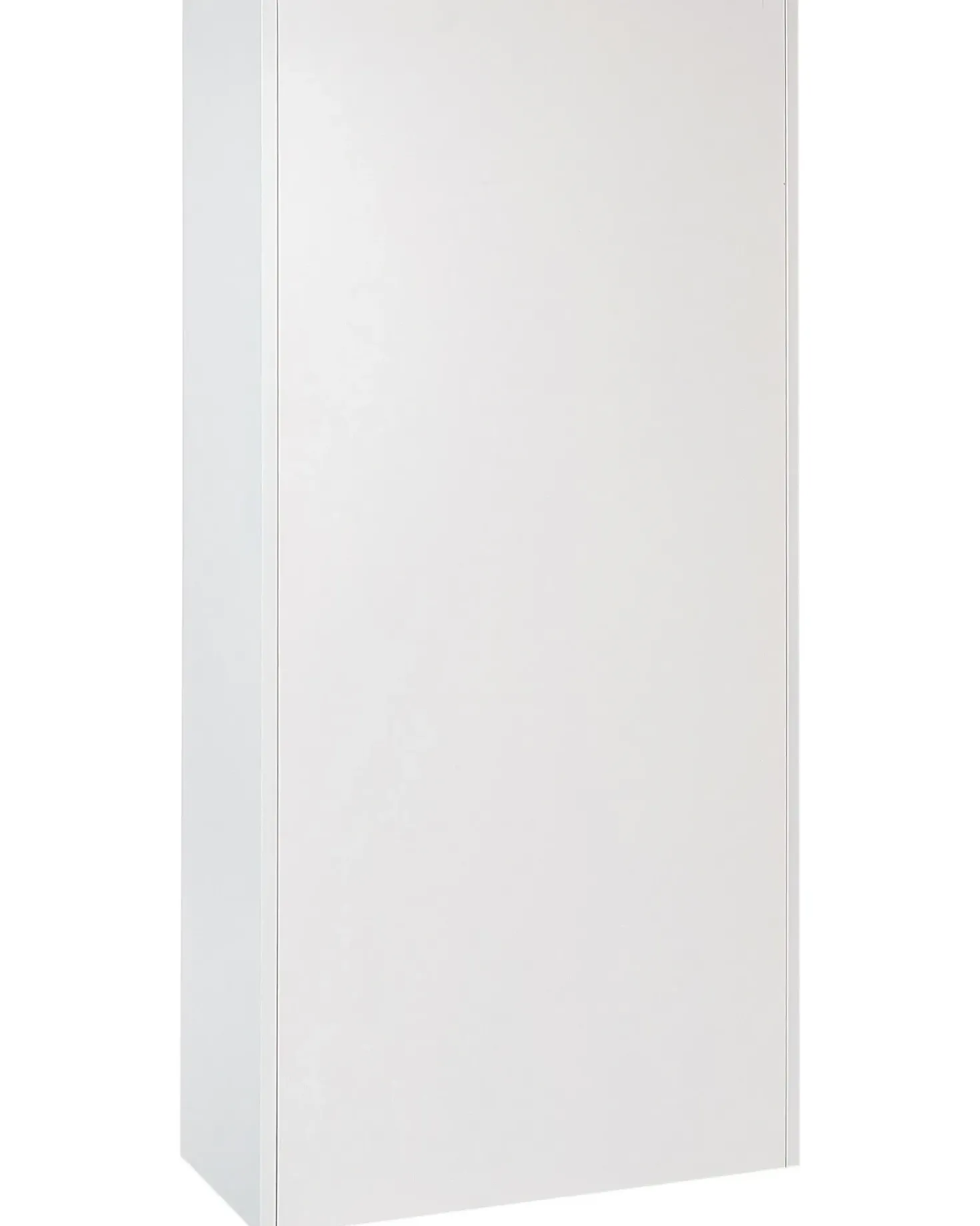Vetrina in vetro MALACHITE Metallo 90 cm Bianco