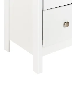 Vetrina in vetro NORNALUP 80 cm Bianco