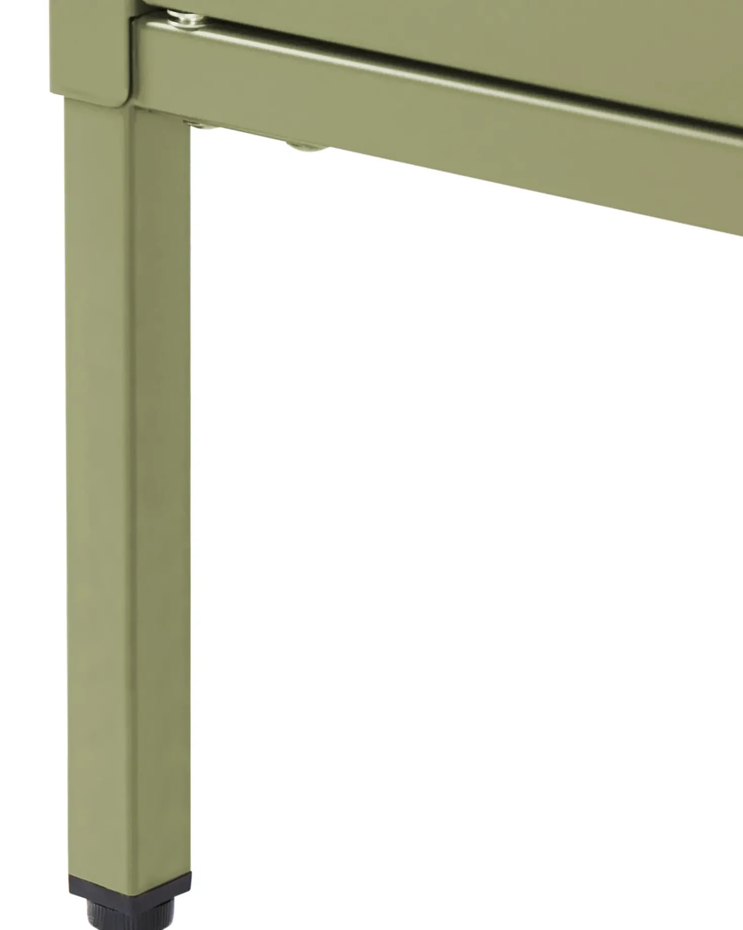 Vetrina in vetro OXTED Metallo 80 cm Verde