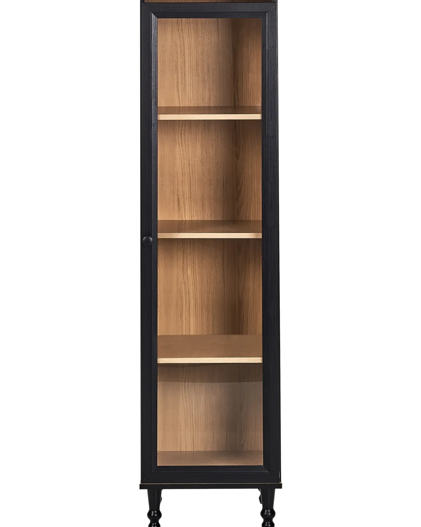Vetrina in vetro TINGLEDALE 40 cm Nero