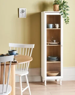Vetrina in vetro TINGLEDALE 40 cm Bianco