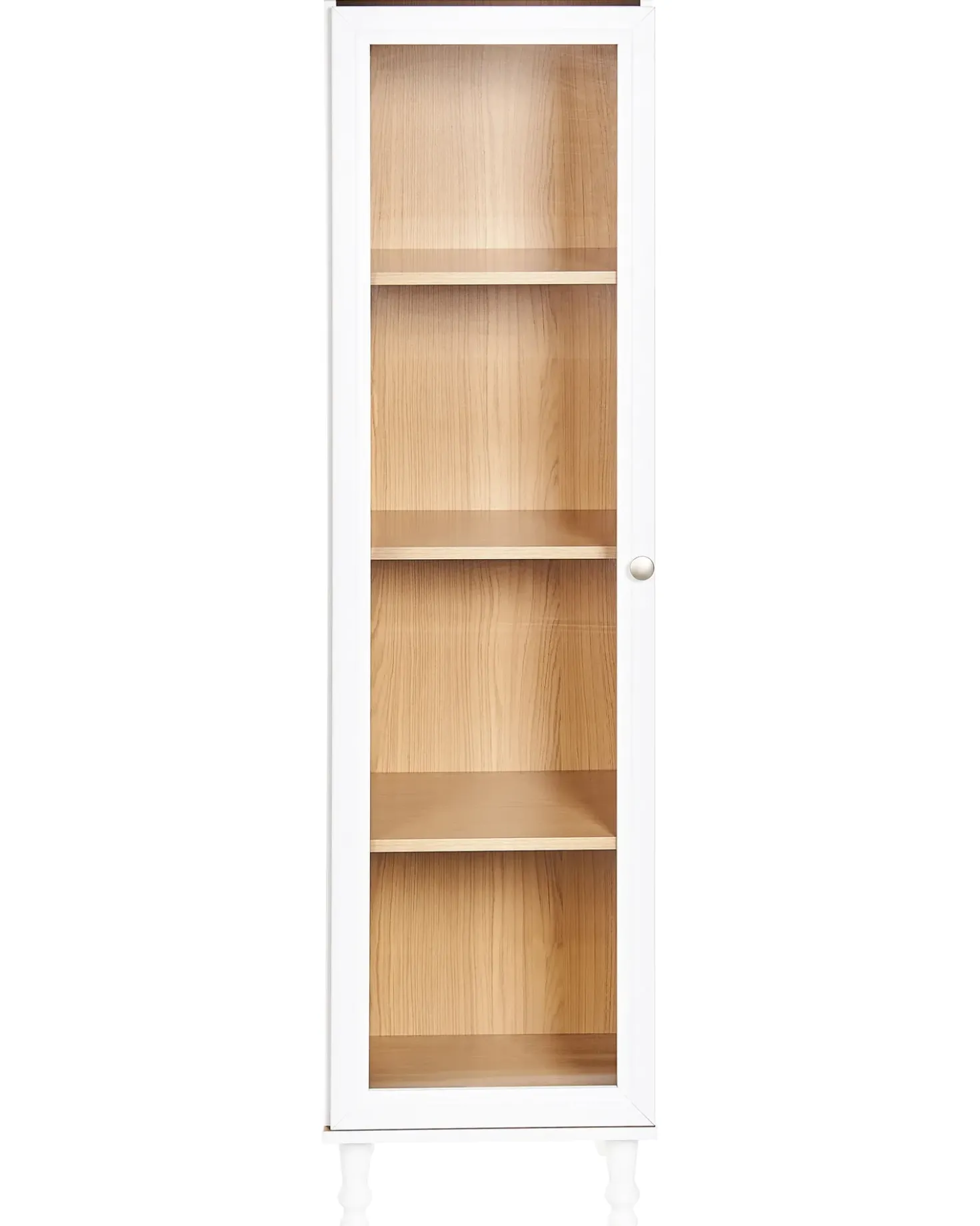 Vetrina in vetro TINGLEDALE 40 cm Bianco