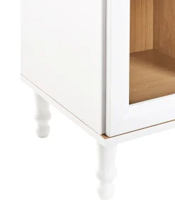 Vetrina in vetro TINGLEDALE 40 cm Bianco