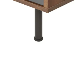 Vetrina PALMER Marrone scuro/Grigio