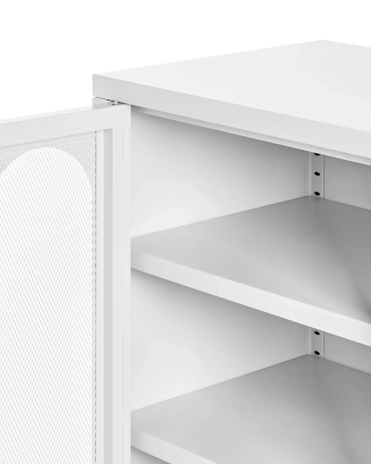 Vetrina SOLETTA Metallo Bianco