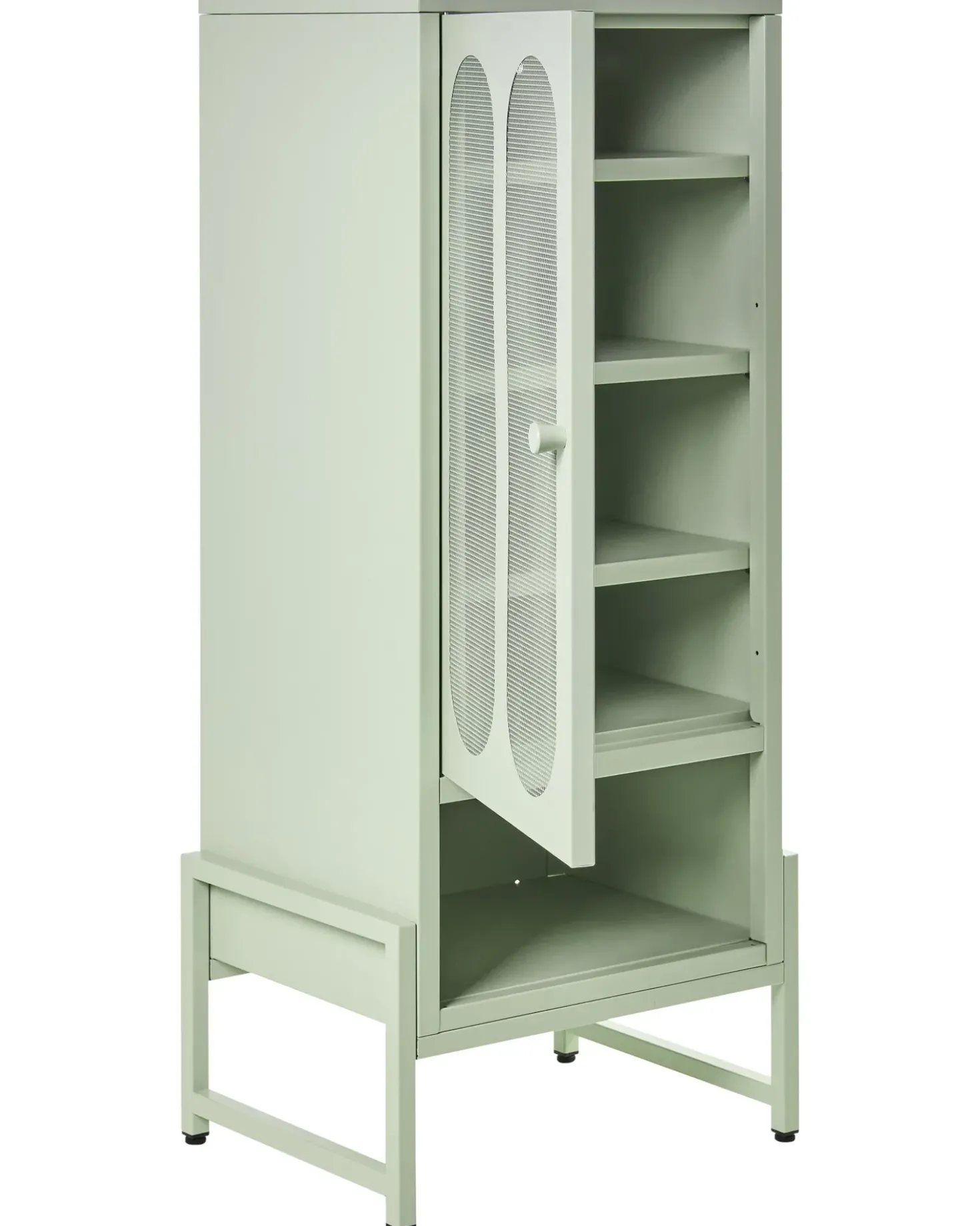 Vetrina SOLETTA Metallo Verde menta